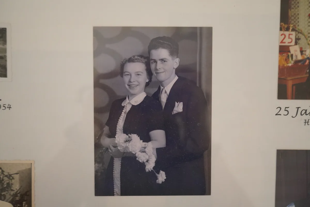 Hochzeitsfoto von Paula und Karl Grimm